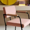 FEST Monday eetkamerstoel met armleuning naturel Sydney Beige 22