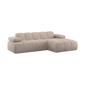 60eed2db26025518.jpgv1791297826 WOOOD Mojo chaise longue bank rechts wollig Donkerzand