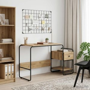 8721451304296_mo-im_en_px16_1.jpgv1788257773 Bureau met opbergruimte Artisanaal eiken 131,5 x 50 x 75,5 cm