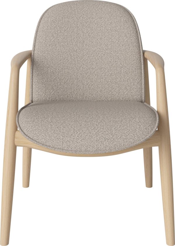 Bolia Bowie eetkamerstoel Adria Sand wit geolied eiken