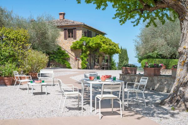 EMU Star tuinstoel met arm taupe