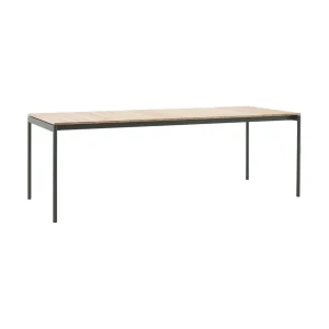 &Tradition Ville AV26 tuintafel 220x90 cm Bronze Green