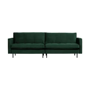 WOOOD Rodeo Classic 3-zits bank velvet Bosgroen